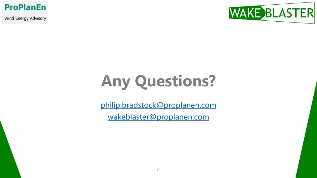 any questions