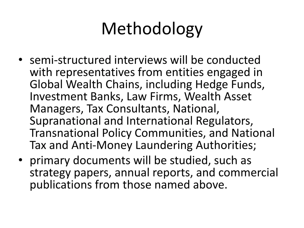 methodology 1