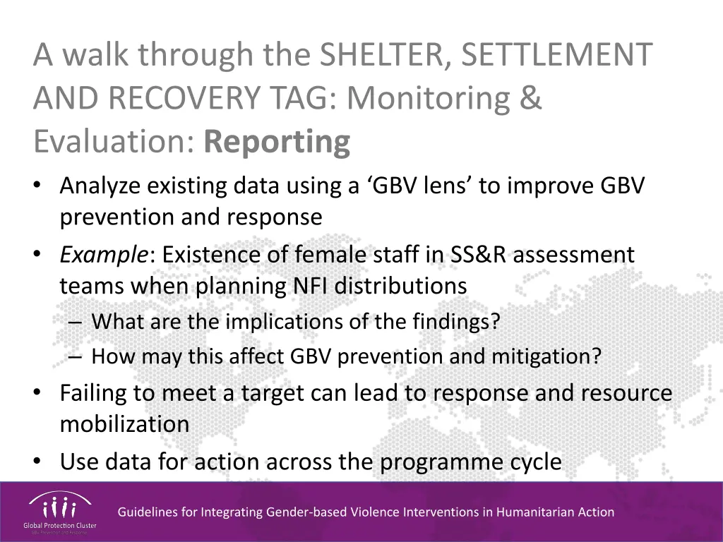 a walk through the shelter settlement 10