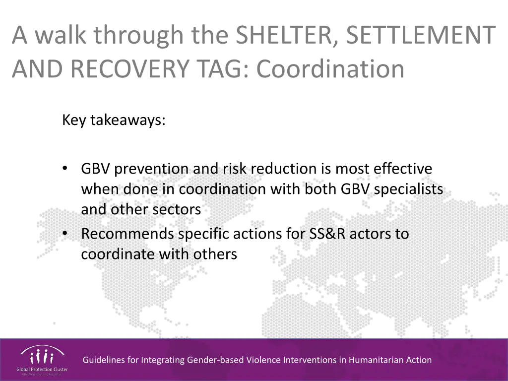 a walk through the shelter settlement 5