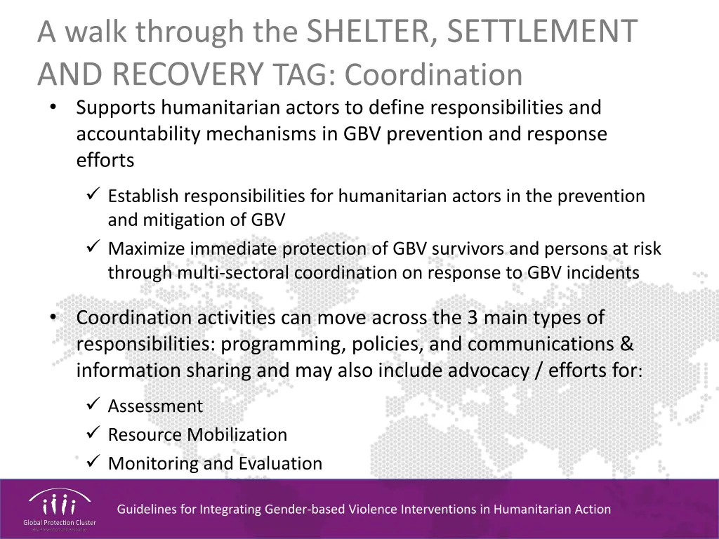 a walk through the shelter settlement 6