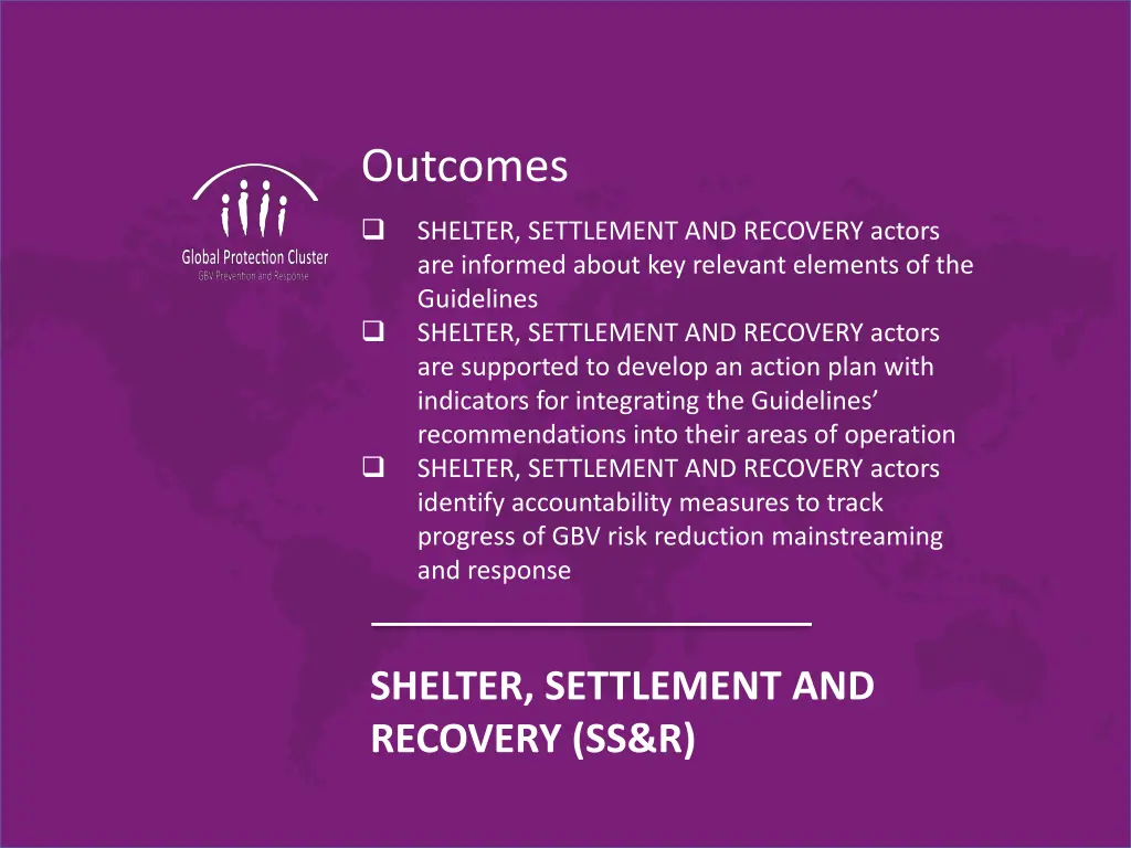outcomes