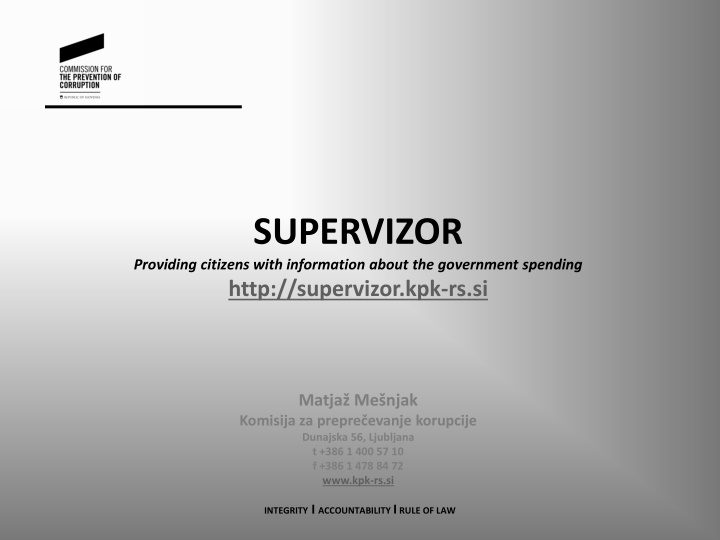 supervizor