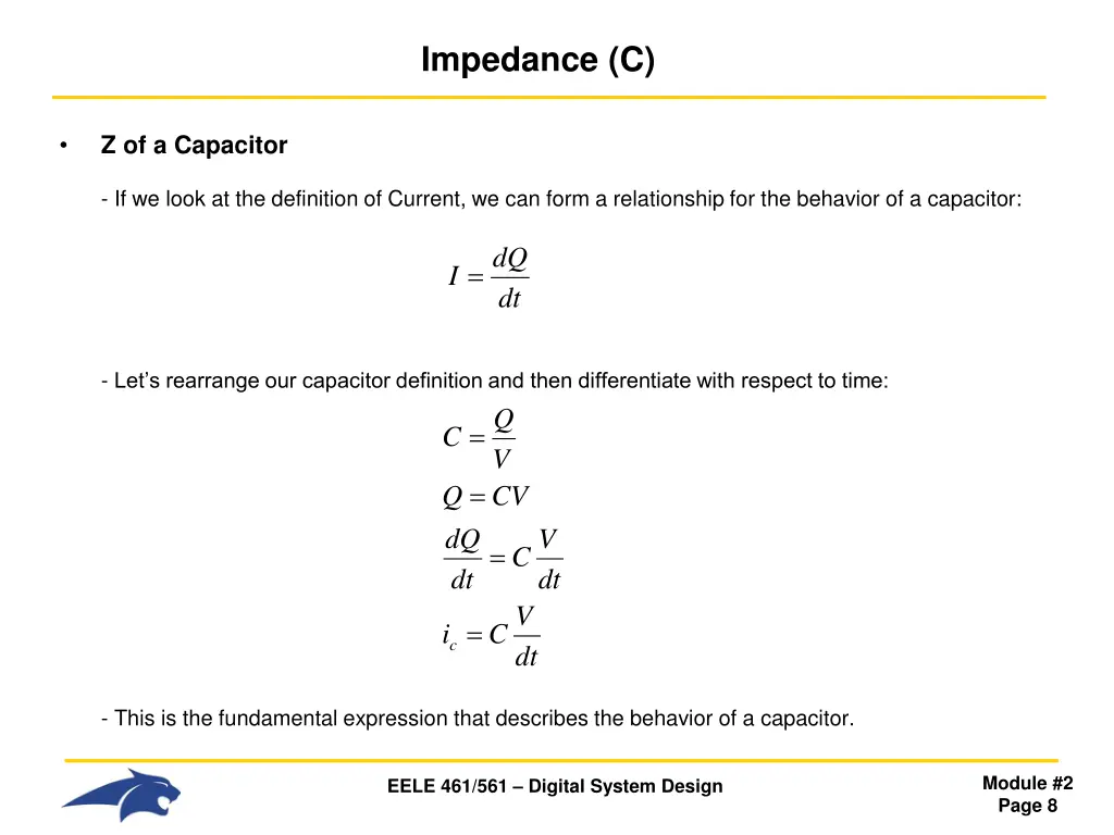 impedance c 1