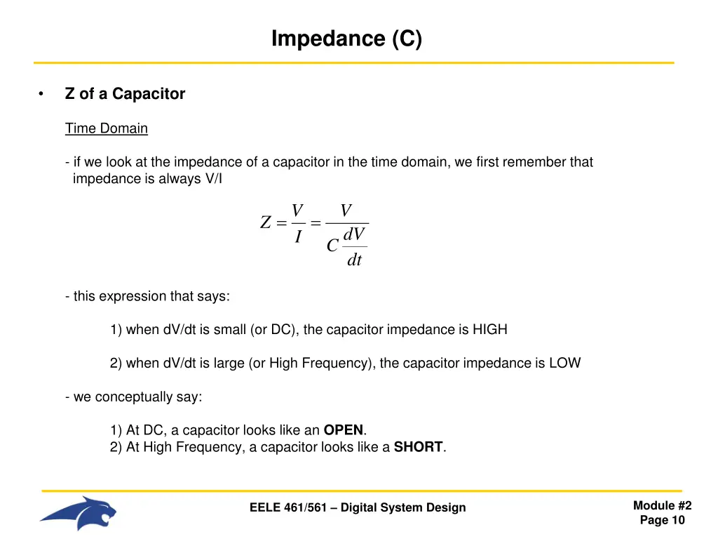 impedance c 3