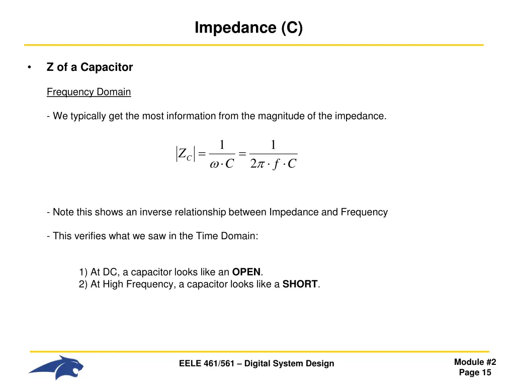 impedance c 8