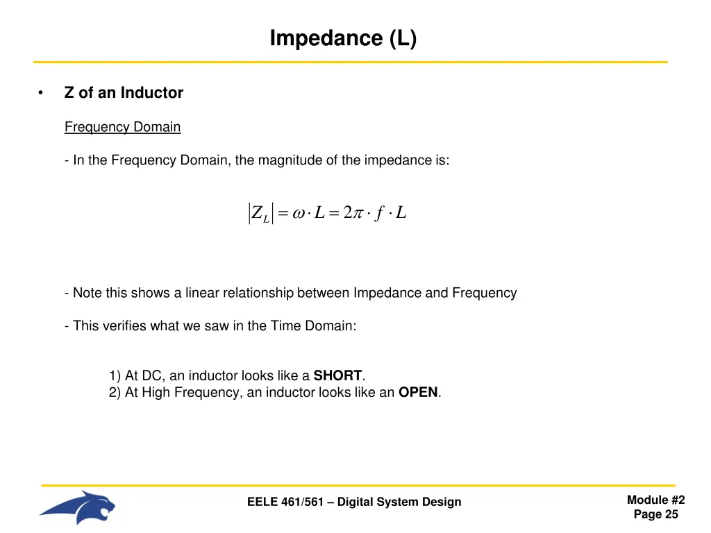 impedance l 8