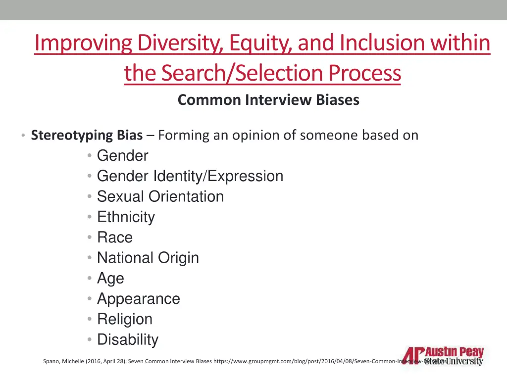improving diversity equity and inclusion within 3