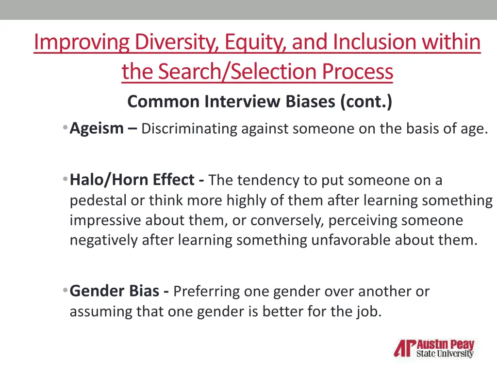improving diversity equity and inclusion within 7