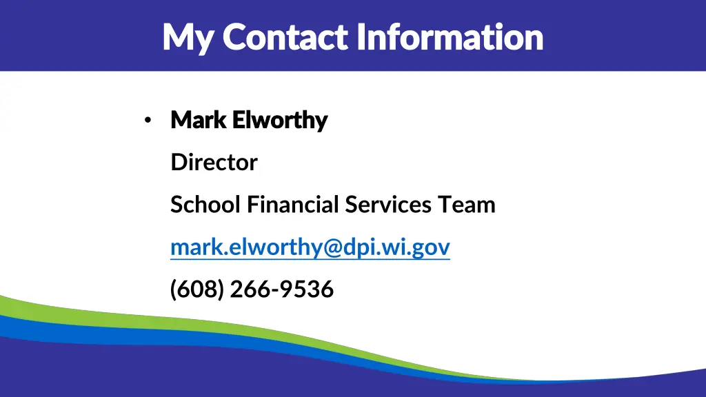 my contact information my contact information