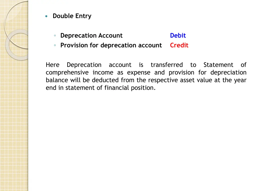 double entry