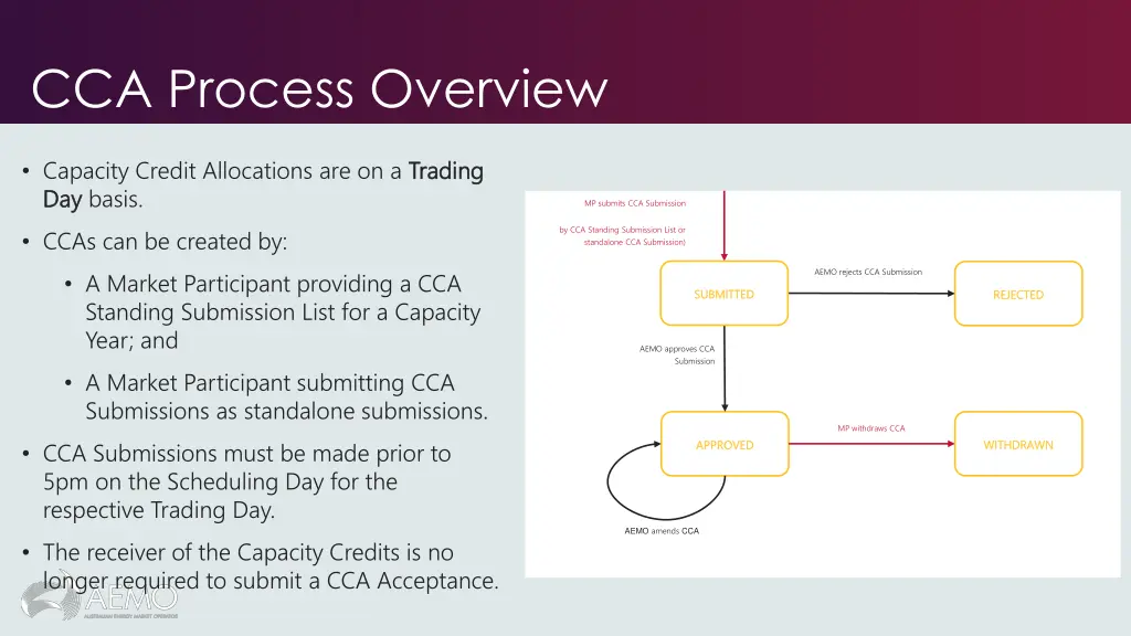 cca process overview