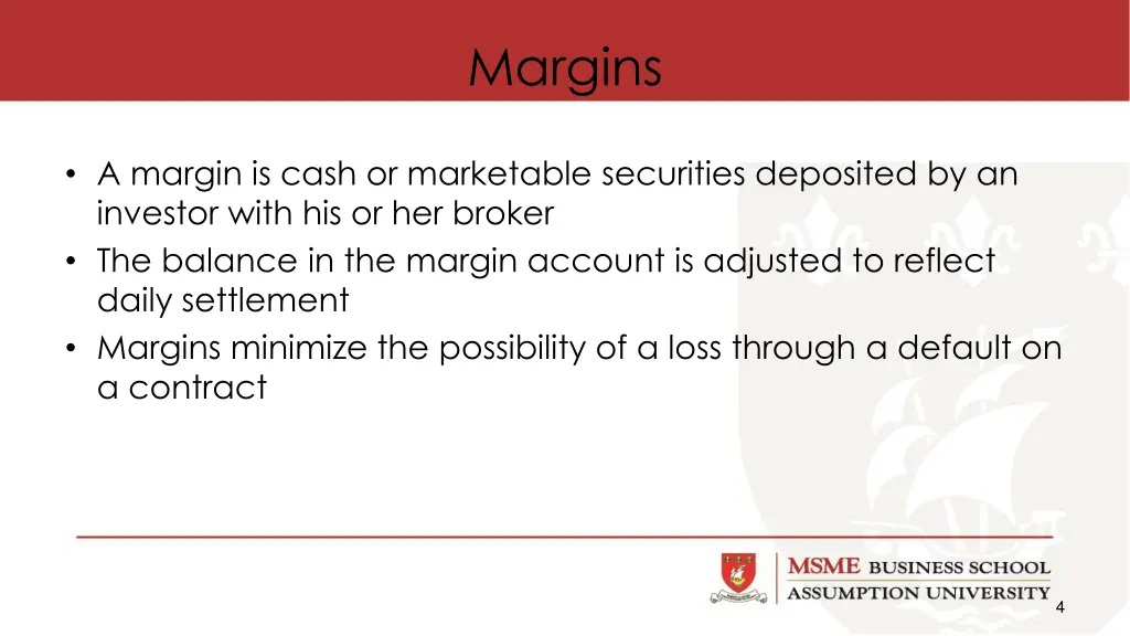 margins