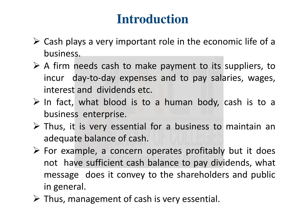 introduction