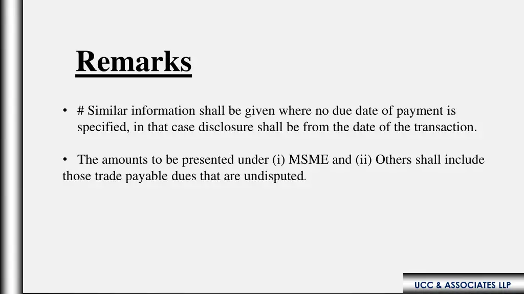 remarks 1