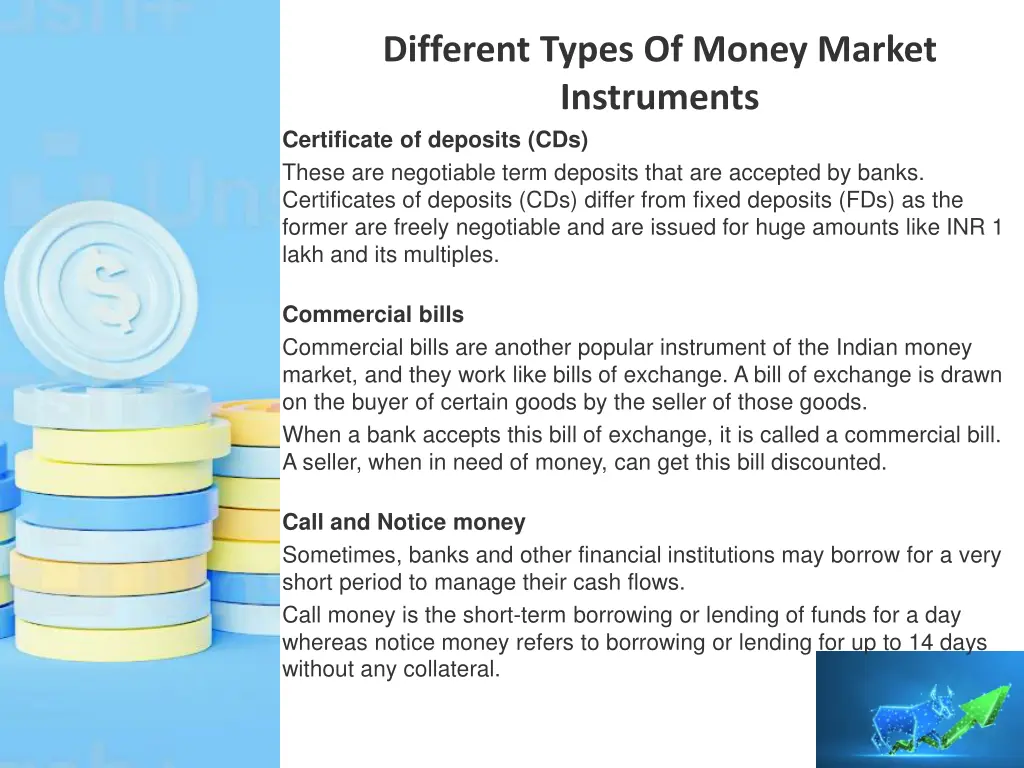 different types of money market instruments 2