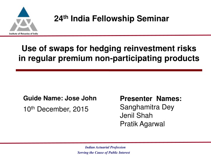 24 th india fellowship seminar