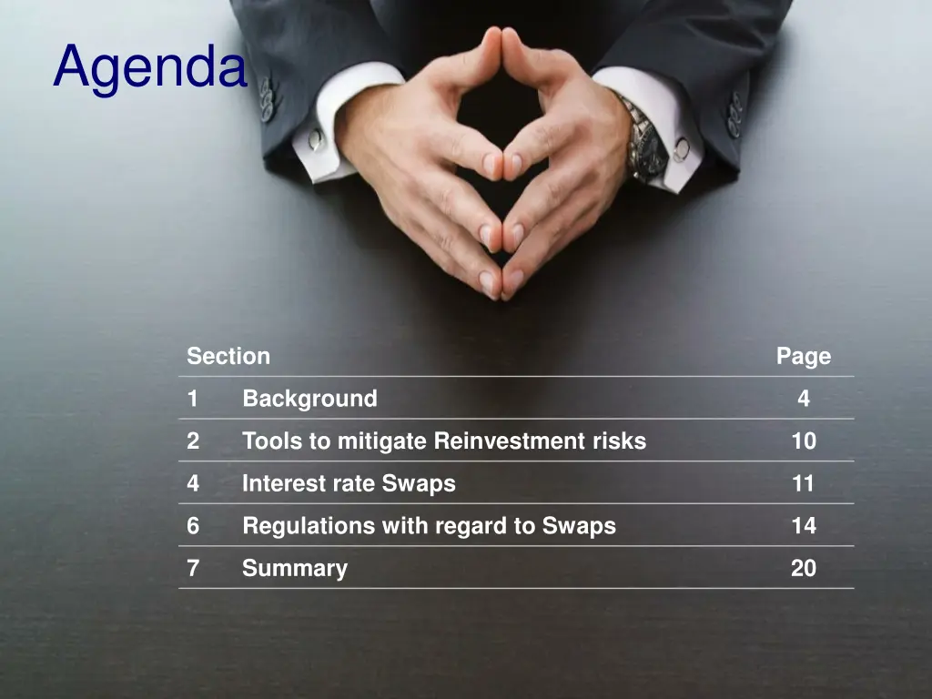 agenda