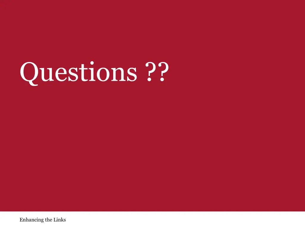 questions