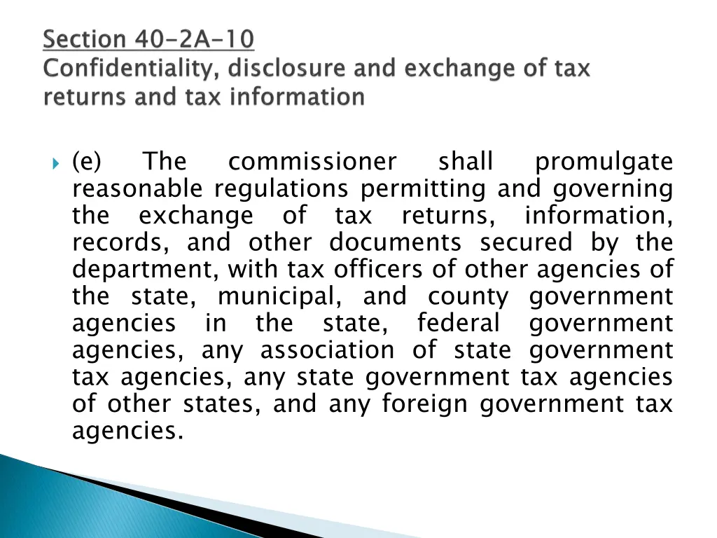 e reasonable regulations permitting and governing