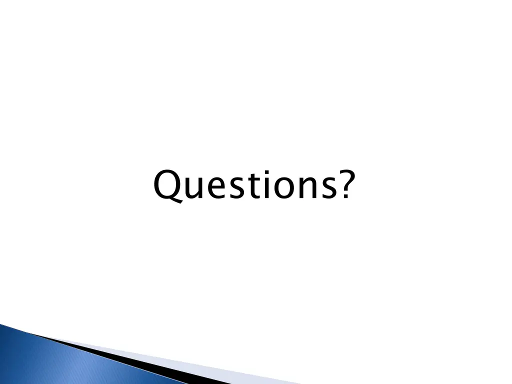 questions