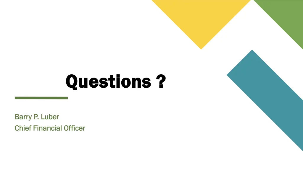 questions questions