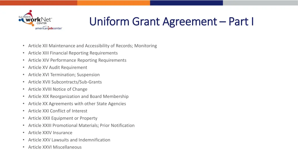 uniform grant agreement uniform grant agreement 1