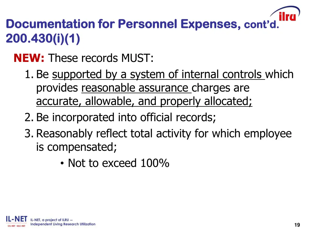 documentation for personnel documentation