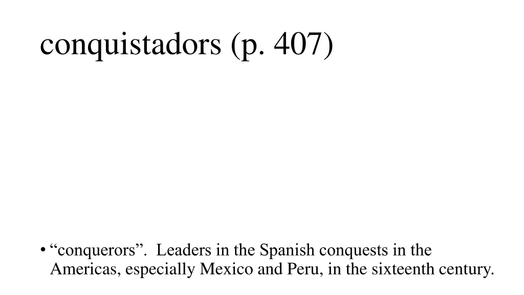 conquistadors p 407