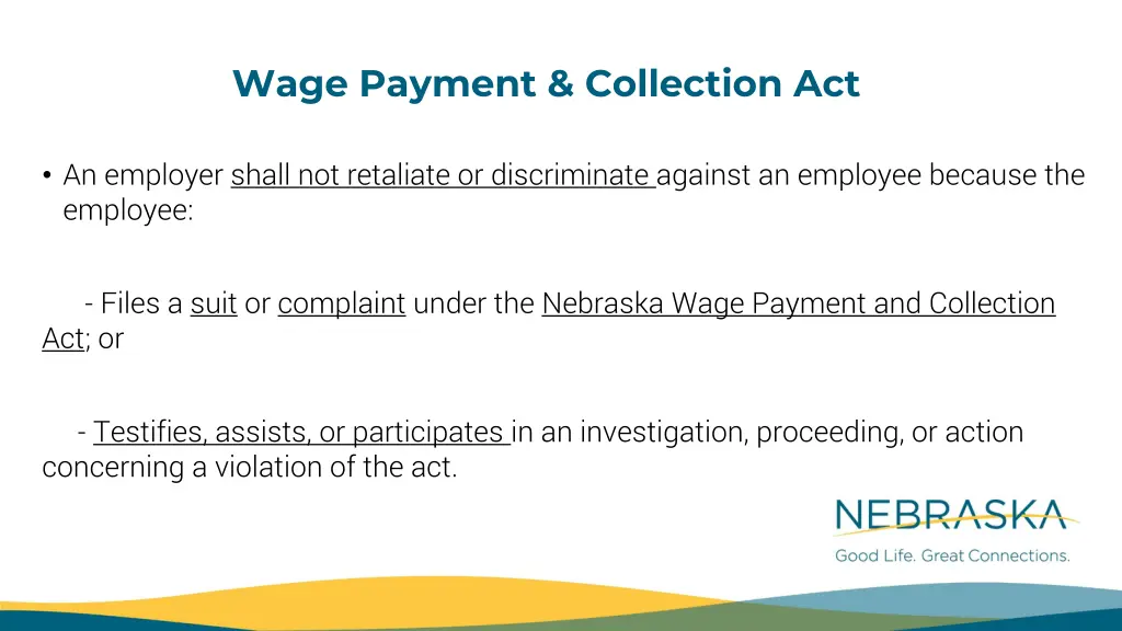 wage payment collection act 9