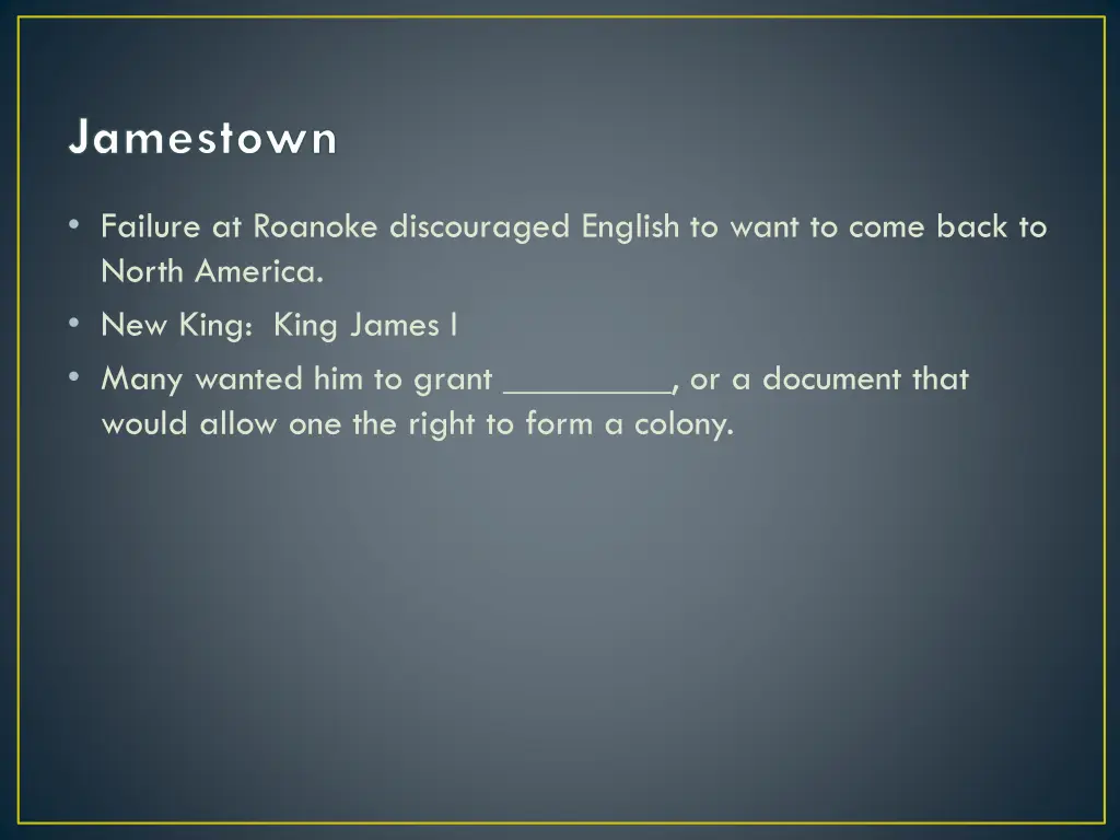 jamestown 1