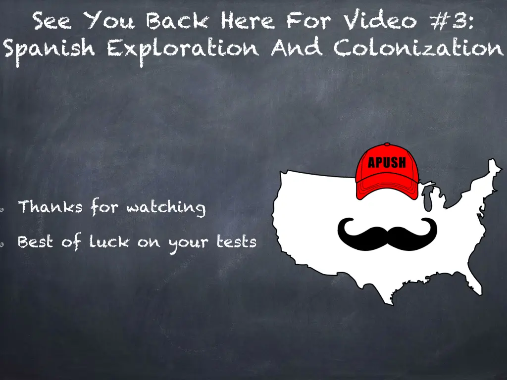 see you back here for video 3 spanish exploration