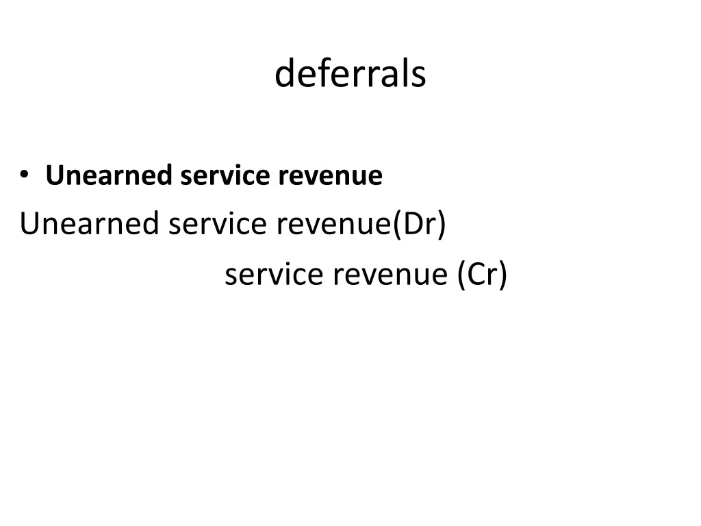 deferrals 2