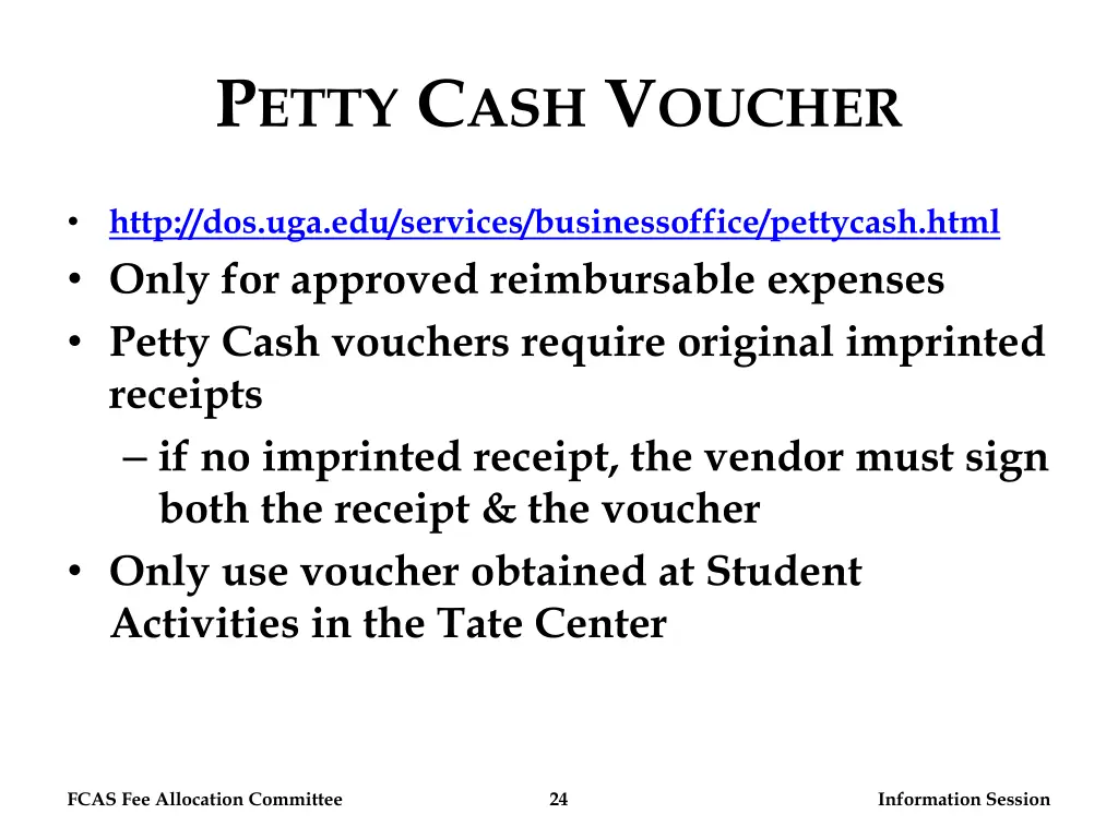 p etty c ash v oucher