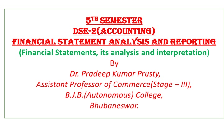 th semester semester dse 2 accounting 2 accounting