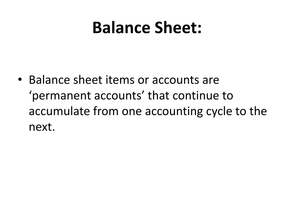 balance sheet 2