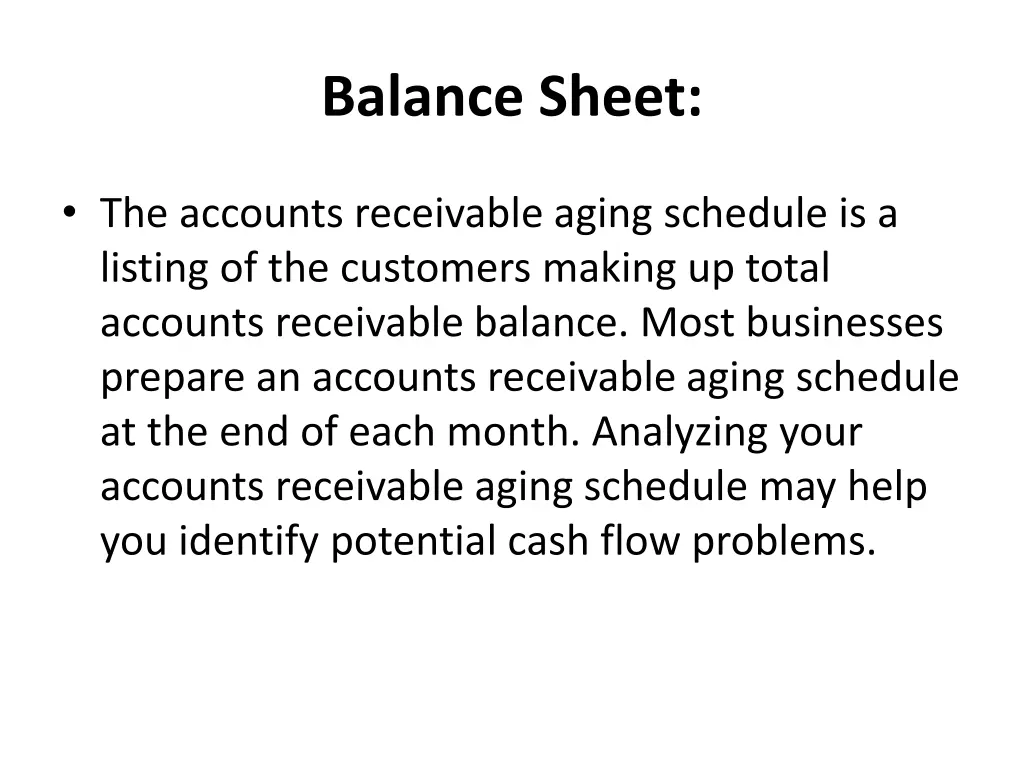 balance sheet 8