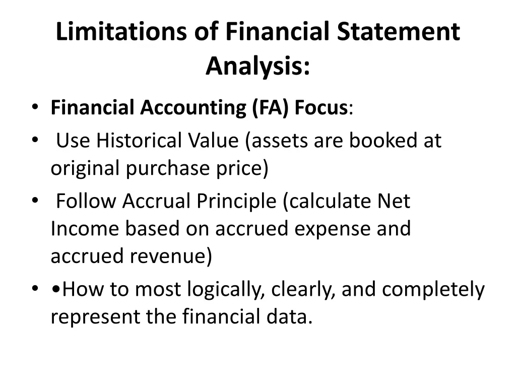 limitations of financial statement analysis 4