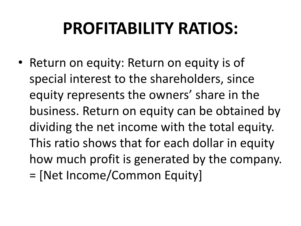 profitability ratios 2