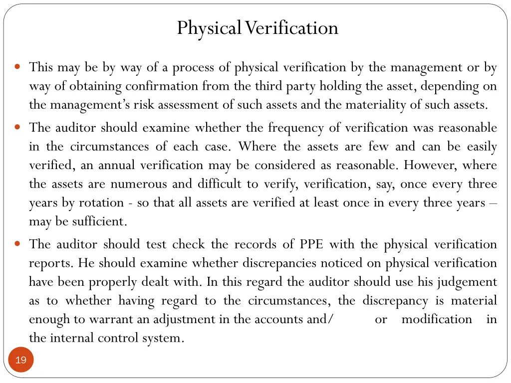 physical verification 2