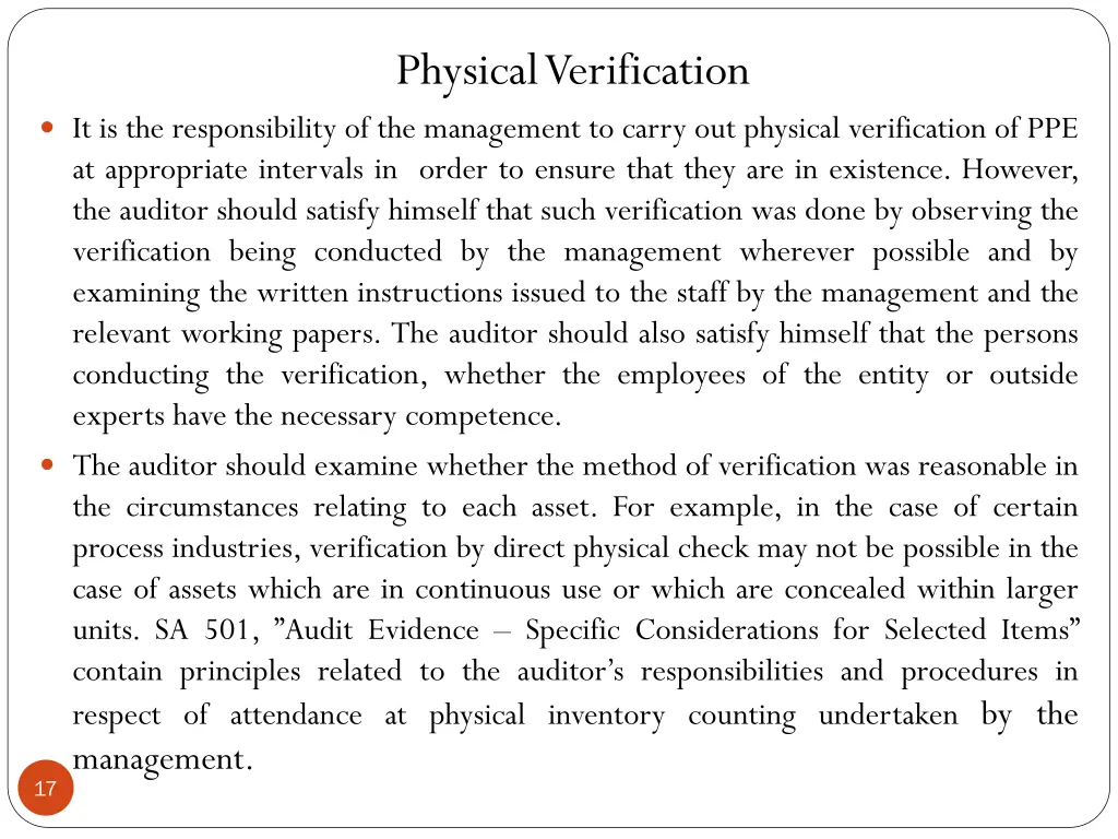 physical verification