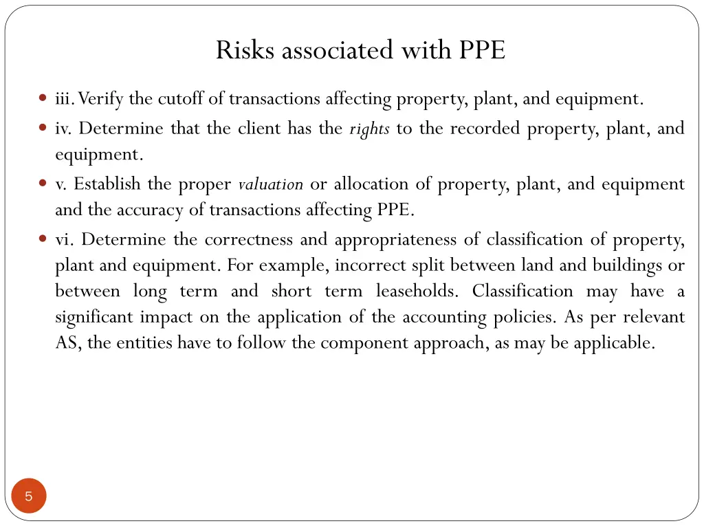 risks associated with ppe 1