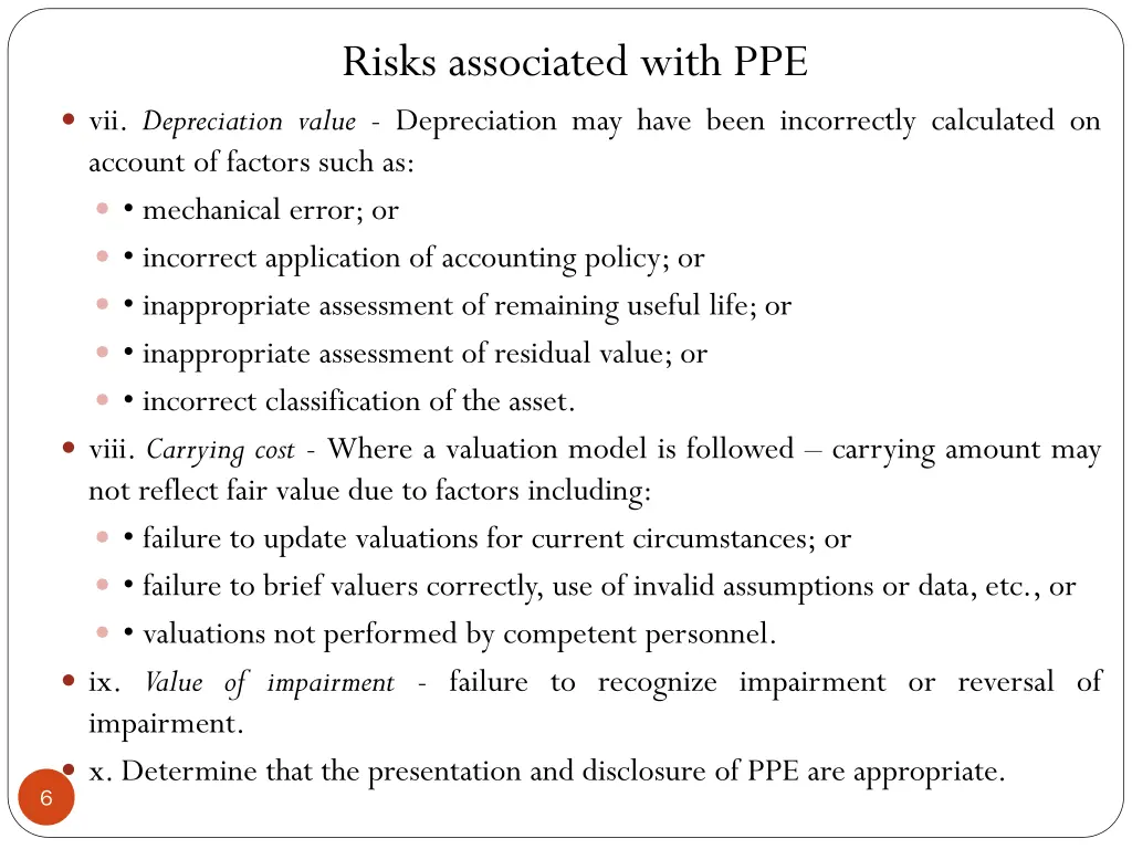 risks associated with ppe 2