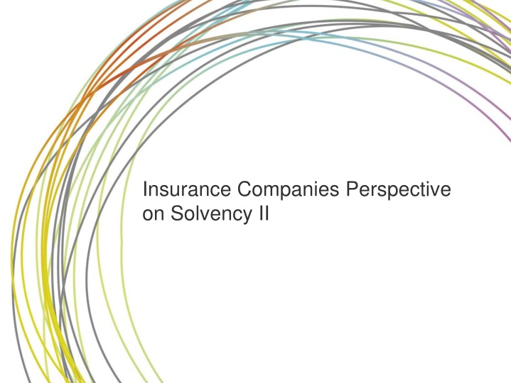 insurance companies perspective on solvency ii