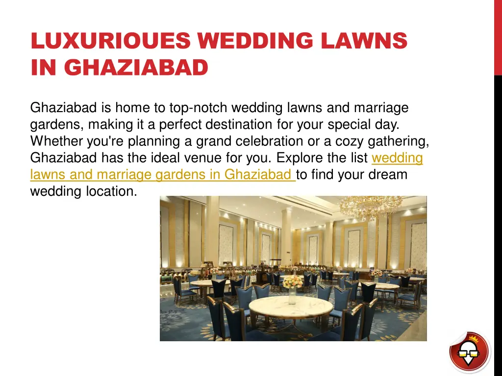 luxurioues wedding lawns in ghaziabad