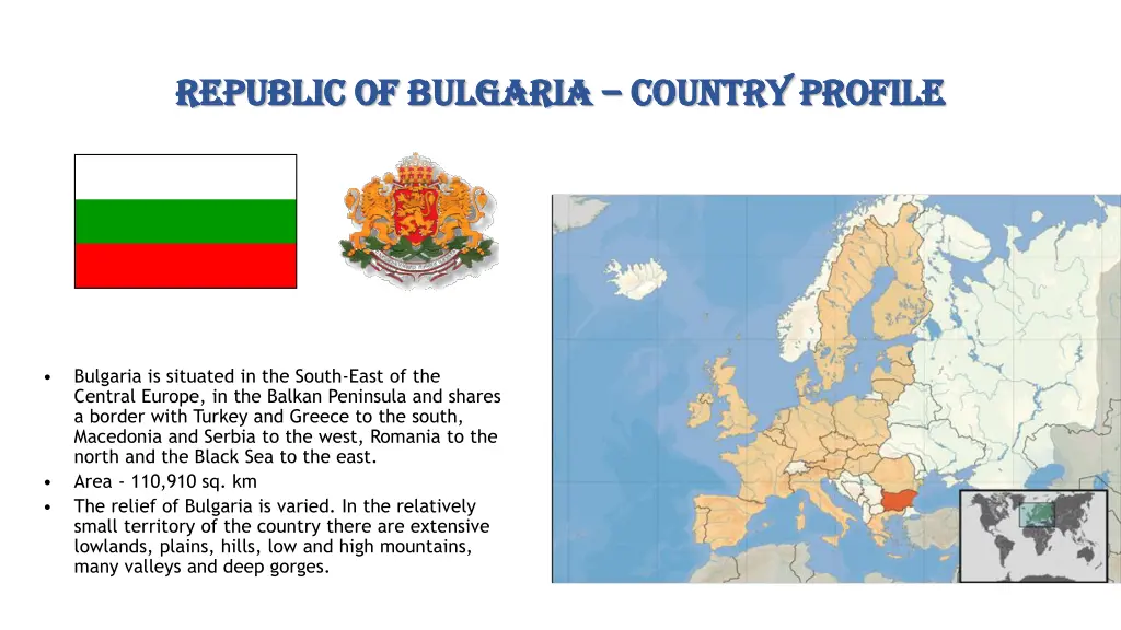 republic of bulgaria republic of bulgaria country
