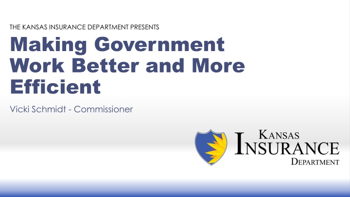 the kansas insurance department presents making