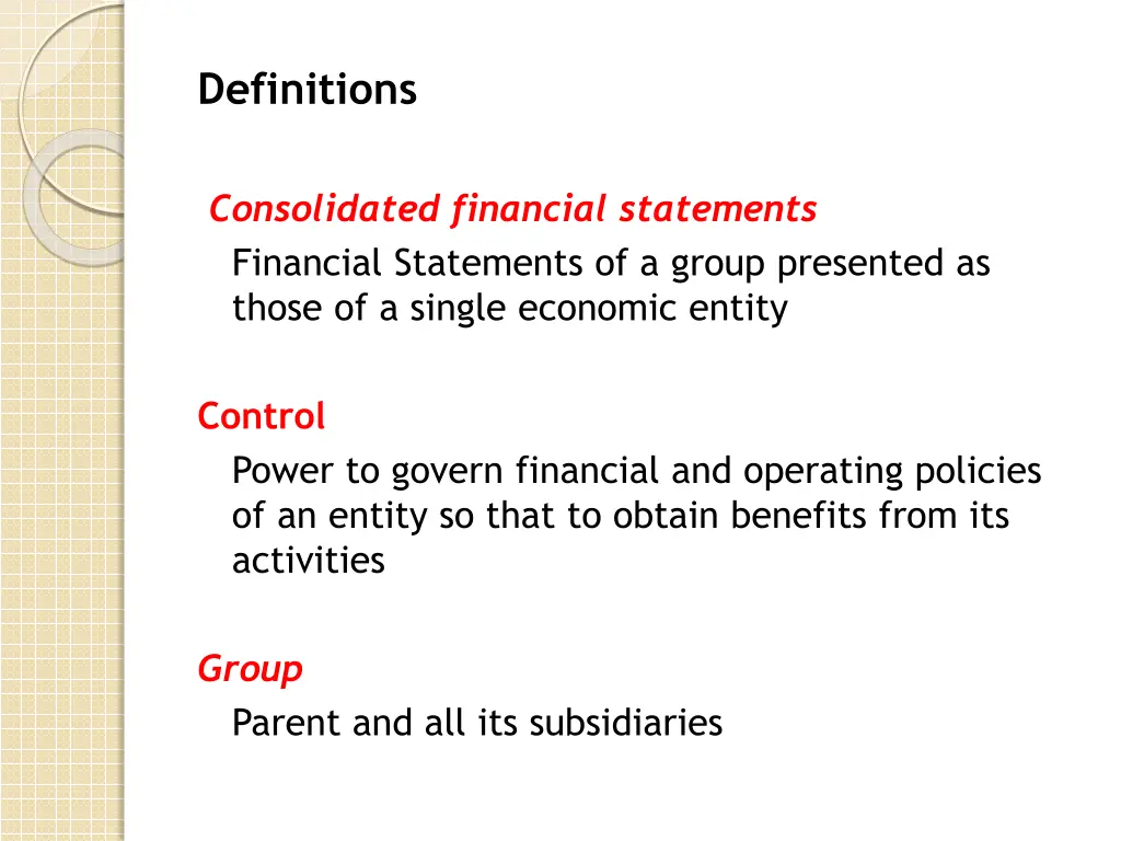 definitions