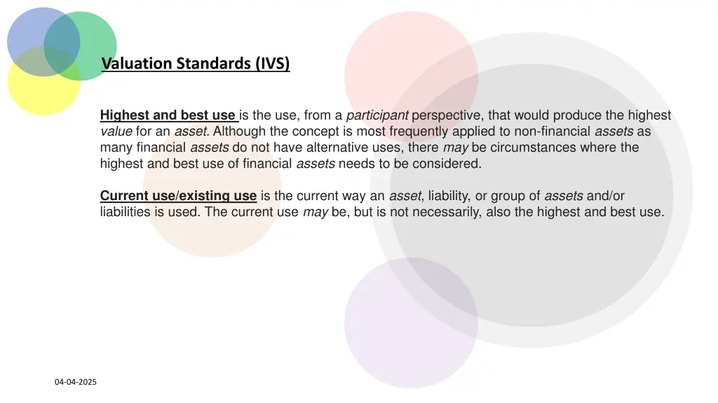 valuation standards ivs 1