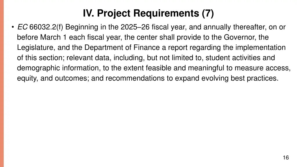 iv project requirements 7